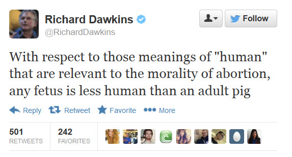 Dawkins tweet