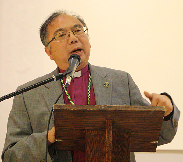 Bishop Patrick Yu. Photo: Sue Careless